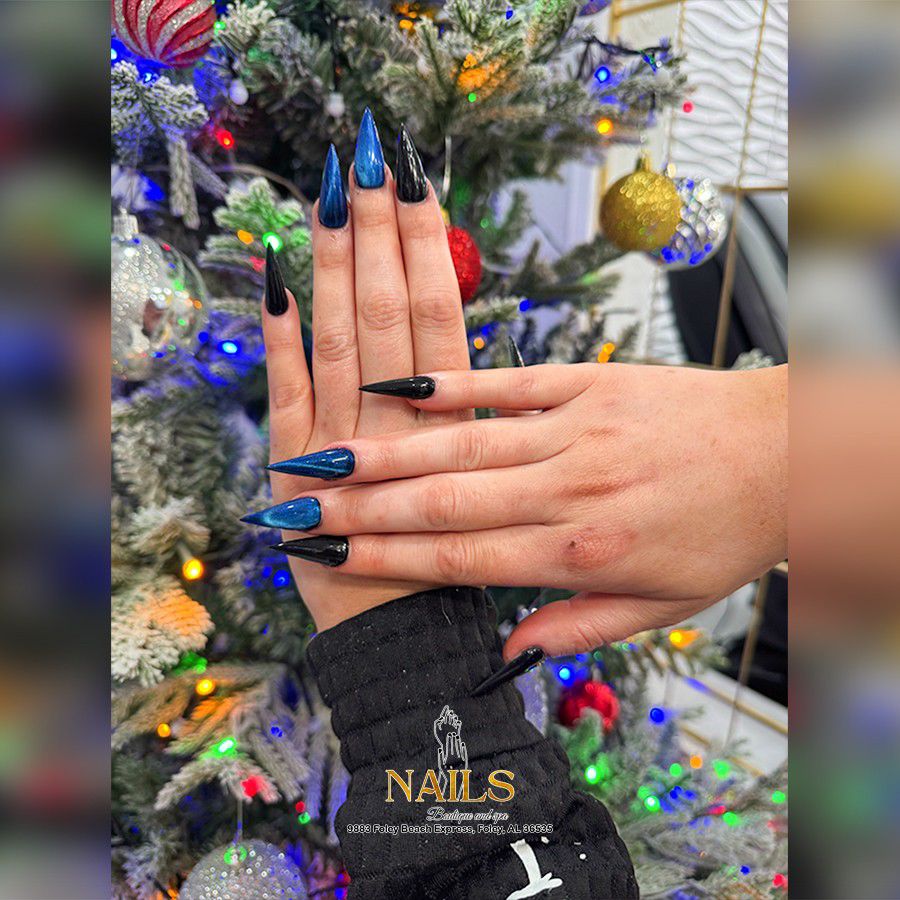 Winter Nails at Nails Boutique and Spa